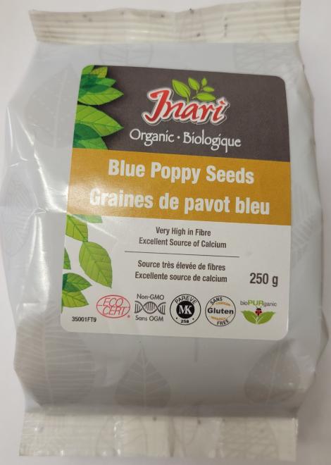 Inari - Organic Blue Poppy Seeds - front