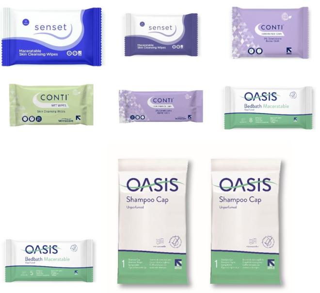 Various Oasis bedbaths and shampoo caps, Conti cleansing wipes and barrier  cloths and Senset wet wipes recalled due to possible microbial  contamination - Canada.ca