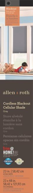 ALLEN + ROTH Cellular Shades recalled due to potential choking hazard for  children - Canada.ca
