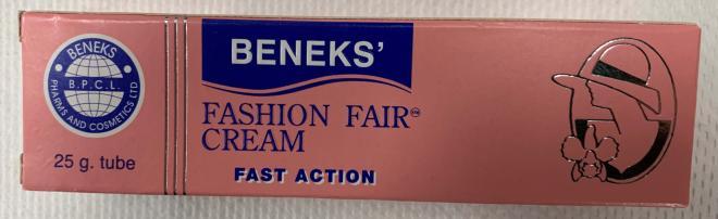 Beneks' Fashion Fair Cream