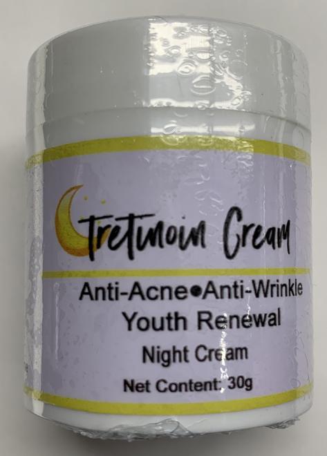 Crème trétinoïne Anti-Acné Anti-Rides Crème de nuit régénératrice
