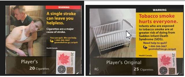 Player's, Player's Smooth and Player's Original, Regular Size, 20 and 25  cigarettes recalled due to Fire Hazard - Canada.ca