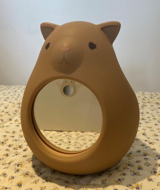 Jouet d'activité pour bébé - ourson en silicone avec miroir rappelé en  raison d'un risque de lacération