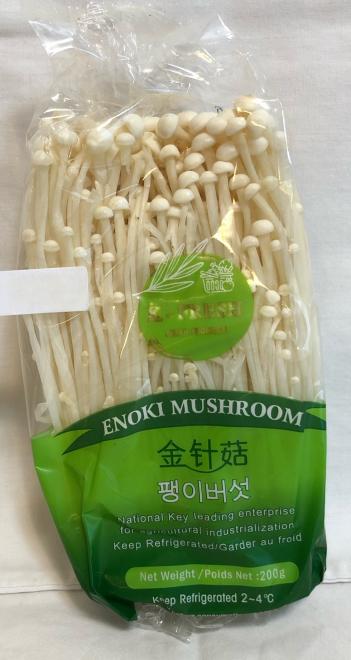 K-Fresh - Enoki Mushroom - 200 g - front