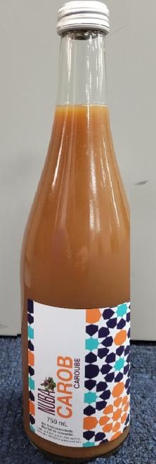 Nuba - Carob (drink) - 750 mL - Front