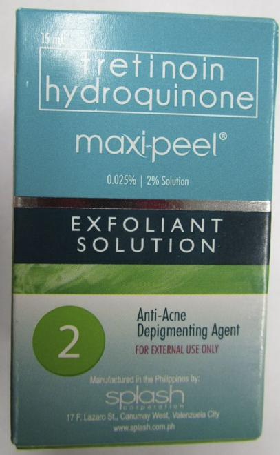 Maxi-Peel Exfoliant Solution 2 (Traitement des affections cutanées)