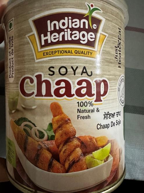 Indian Heritage - Soya Chaap - 850 g - Front