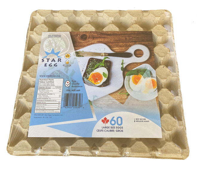 Star Egg - Large Size - 60 Eggs - Avant