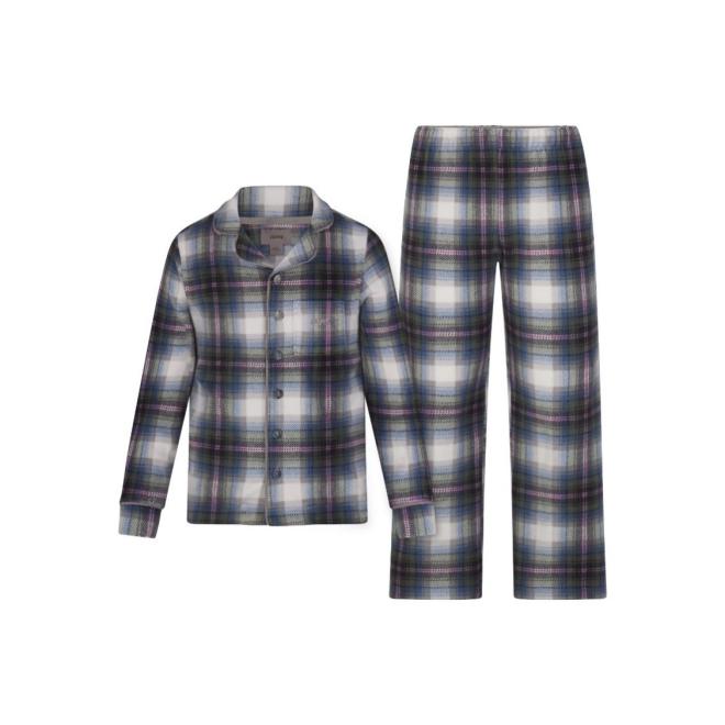 Recalled Multi Plaid Fleece Pajama Set
