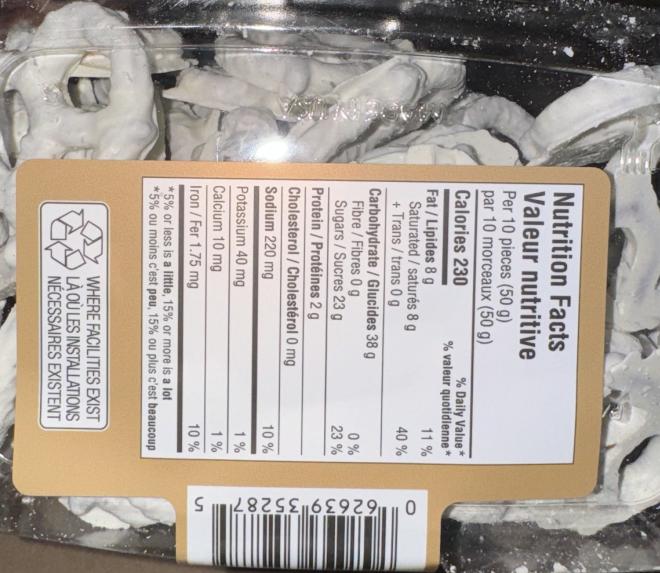 Western Family -  Bretzels glacés au yogourt - 240 g - CUP