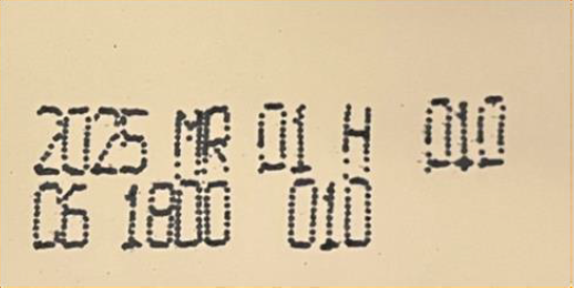 Example #2 - Best Before Date