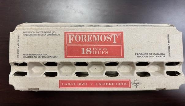 Foremost - Large Size Eggs - 18 eggs - Top