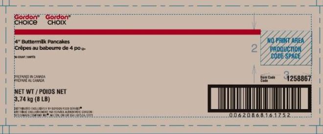 Gordon Choix  Crêpes au babeurre de 4 po