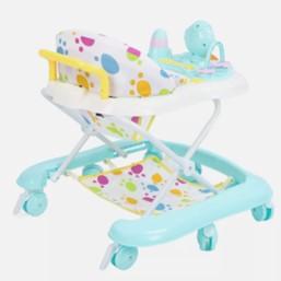 Marchette et chaise berçante avec centre d’activités, marchette pour bébés avec centre d’activités, 8 roues, son et lumière, multifonction