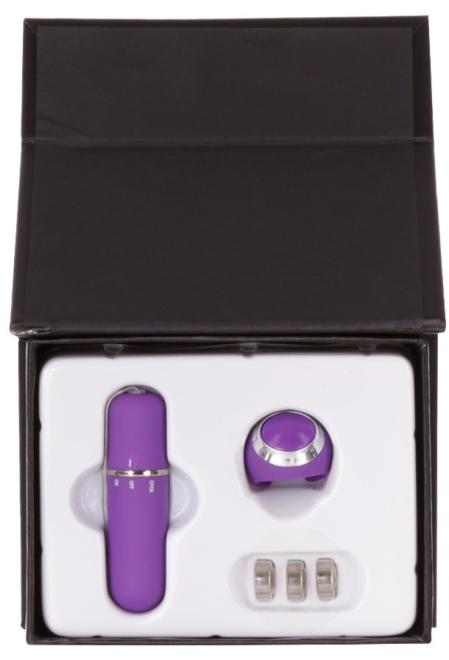 Produit de couleur violette