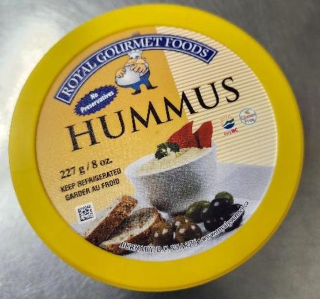 Royal Gourmet Foods - Hummus - 227 g - Haut