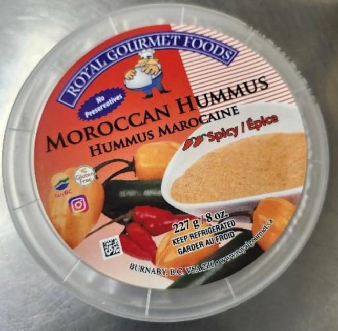 Royal Gourmet Foods - Hummus marocaine - 227 g - Haut