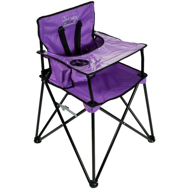 Chaise haute portative Ciao! Baby - violet