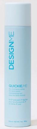 QUICKIE.ME dry shampoo spray for dark tones (339ml)