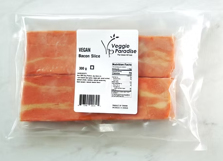 Front packaging image of Vegan Bacon Slice