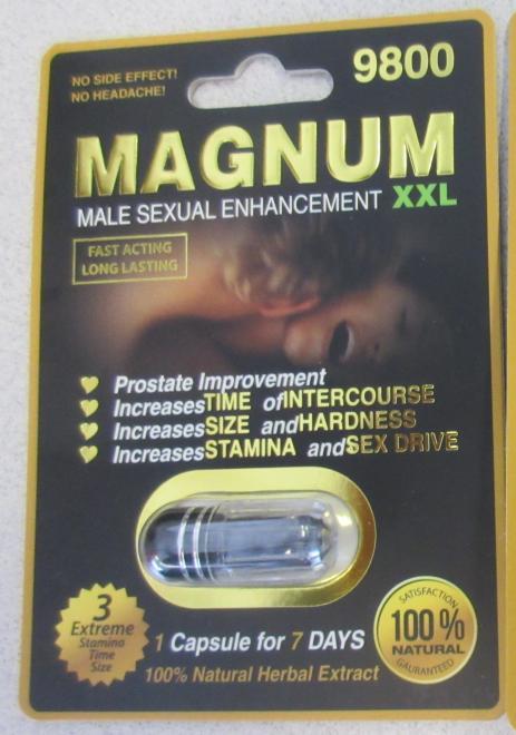 Magnum XXL 9800 Amélioration de la performance sexuelle