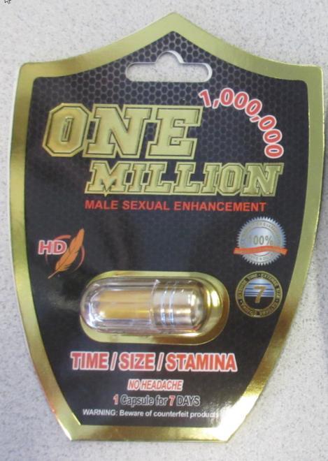 One Million Amélioration de la performance sexuelle