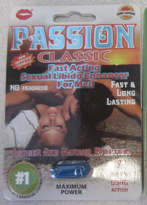 Passion Classic Amélioration de la performance sexuelle