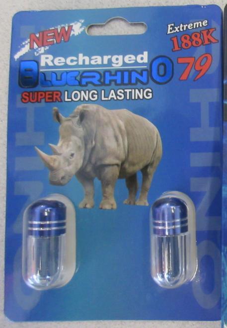 Recharged Blue Rhino 79 Extreme 188K Amélioration de la performance sexuelle