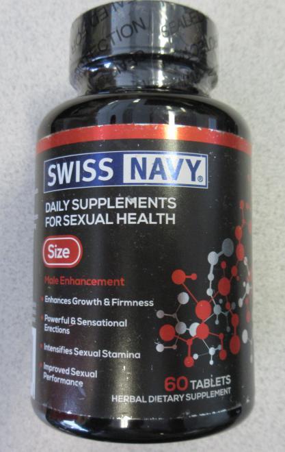 Swiss Navy Daily Supplement for Sexual Health Amélioration de la performance sexuelle